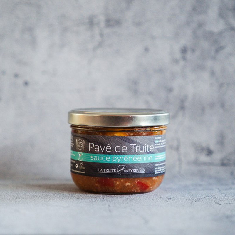 Pavé de truite sauce pyrénéenne (350g)