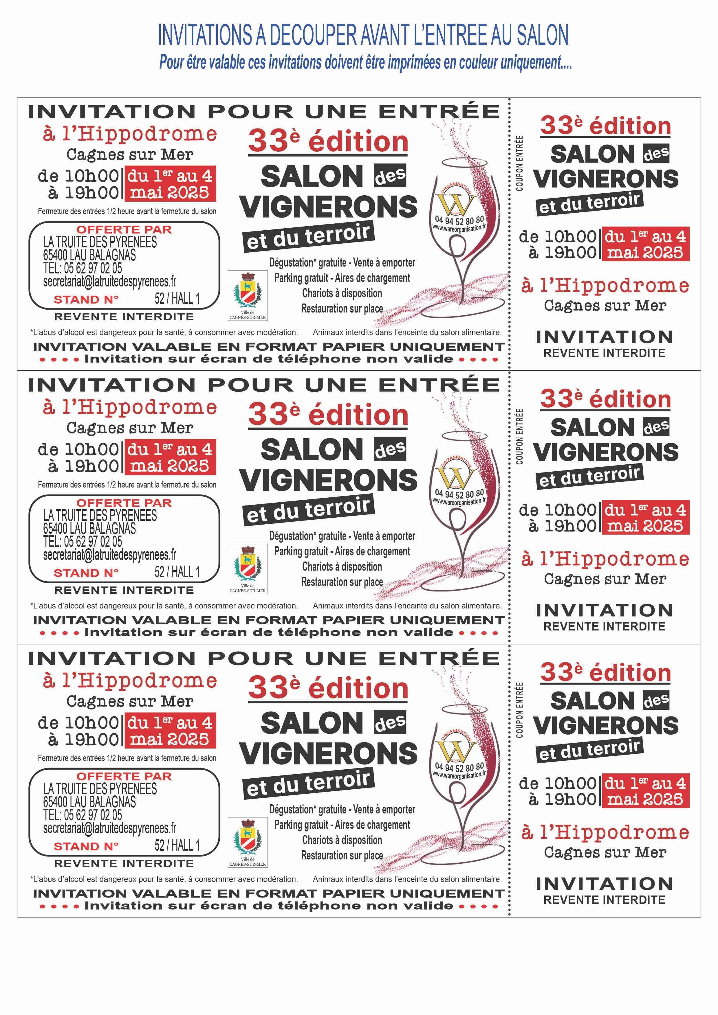 Salon de Cagnes sur mer Mai 2025