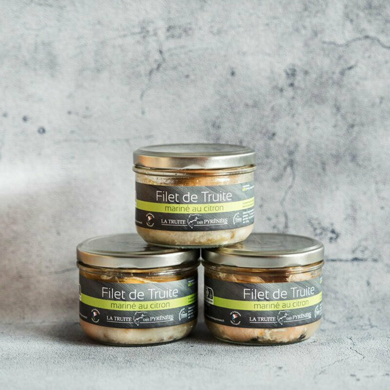 LOT DE 3 Mariné au citron (180g) 