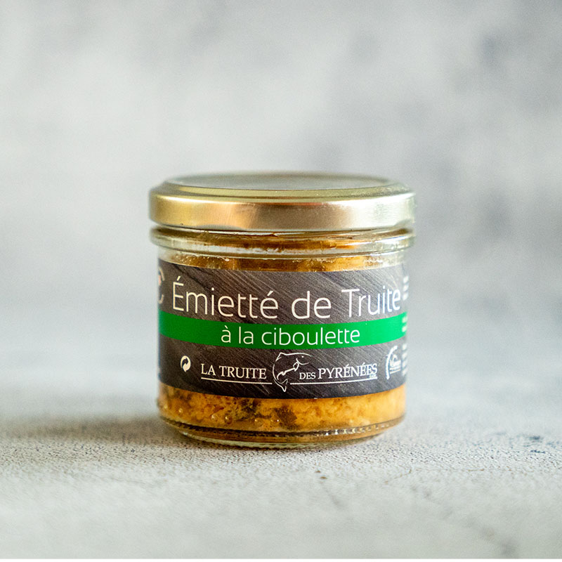 Emiettés de Truite à la ciboulette