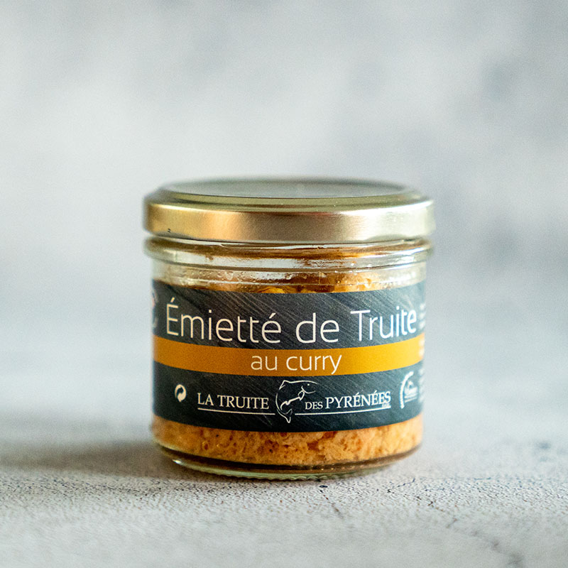 Emiettés de Truite au curry (90 g)