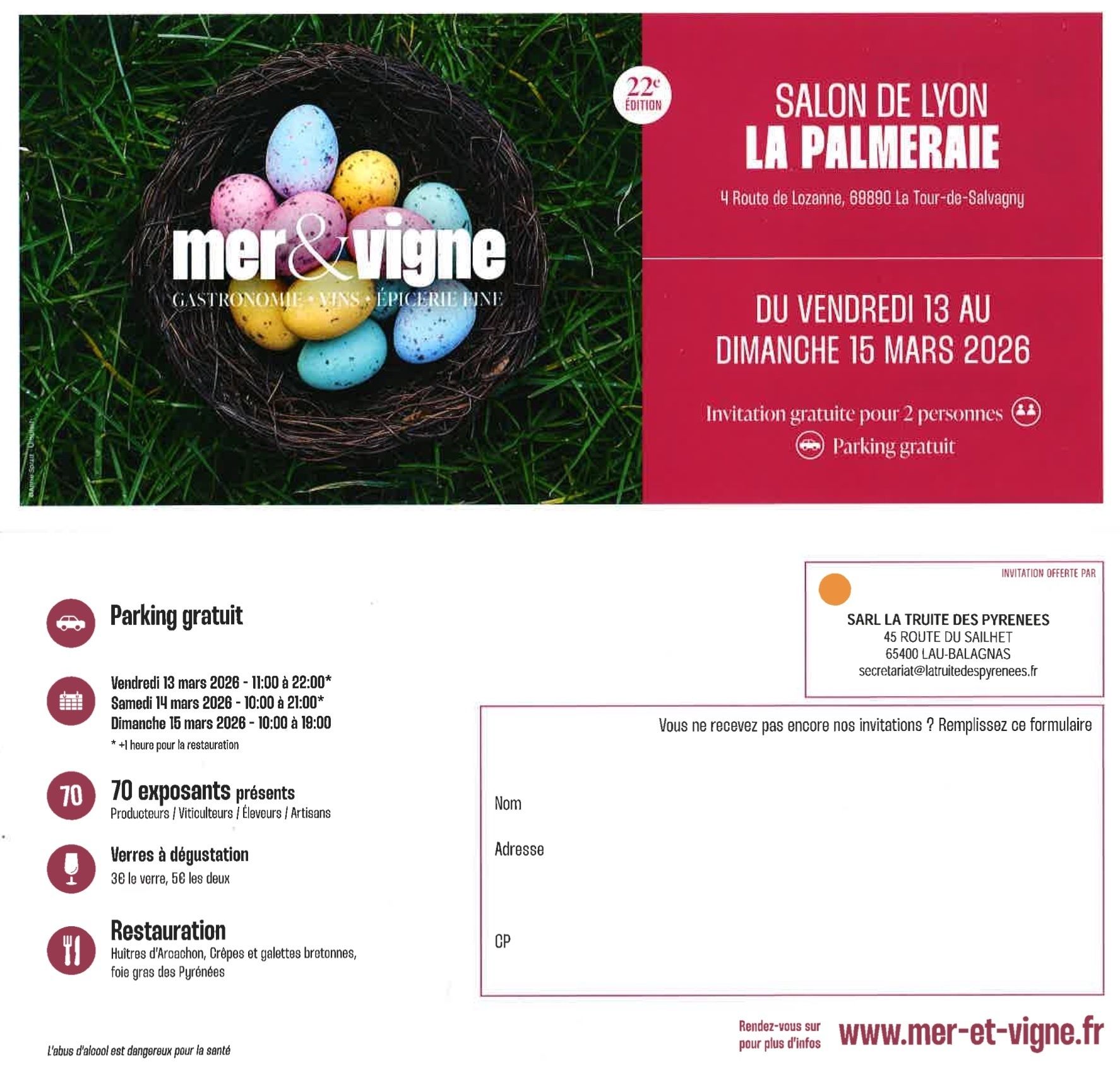 salon mars 2026 Lyon