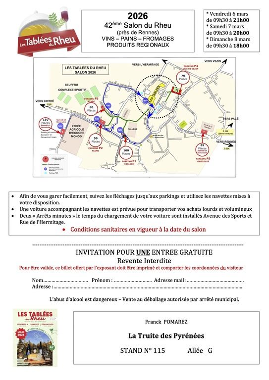 Les Tablées du Rheu Mars 2026